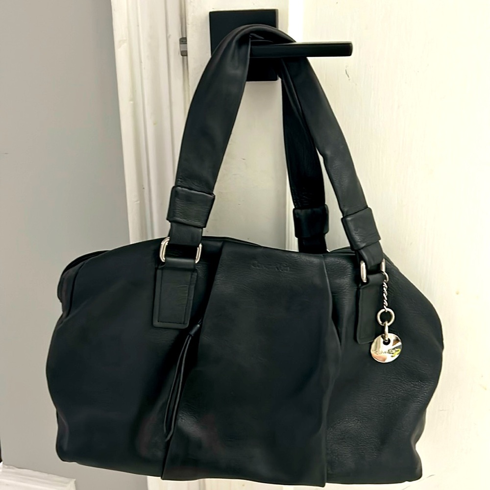 Calvin Klein leather shoulder bag
